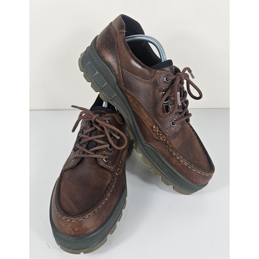 ECCO Track 25 Mens 9.5 EU 43 Low Gore-Tex Waterproof Hiking Shoes Boots Lug Sole